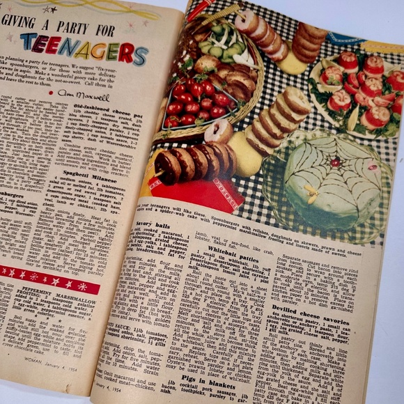 Vintage 1954 WOMAN Magazine – Christian Dior Guide to Style • Mid-Century - Picture 13 of 16